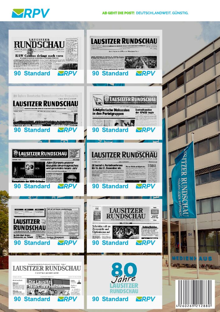 80 Jahre Lausitzer Rundschau